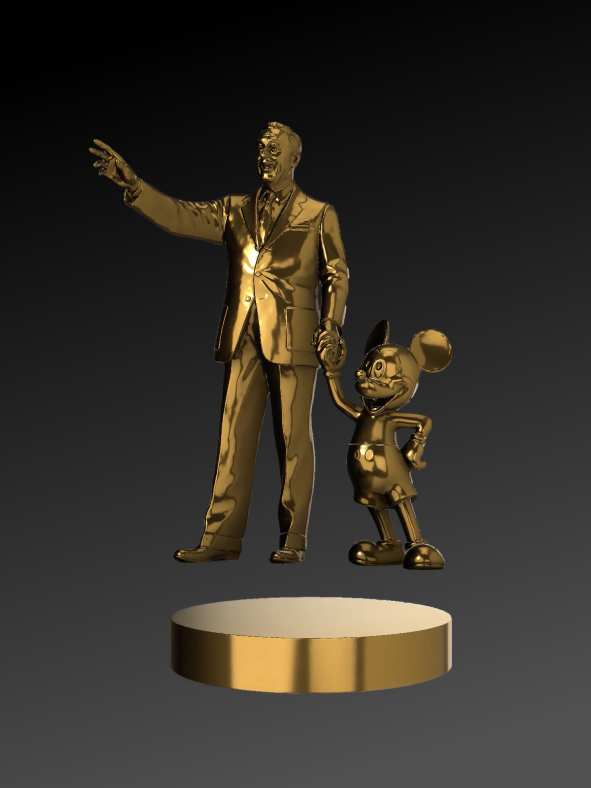 Partners Statue FA